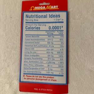 Omega Mart Nutritional Ideas Patch